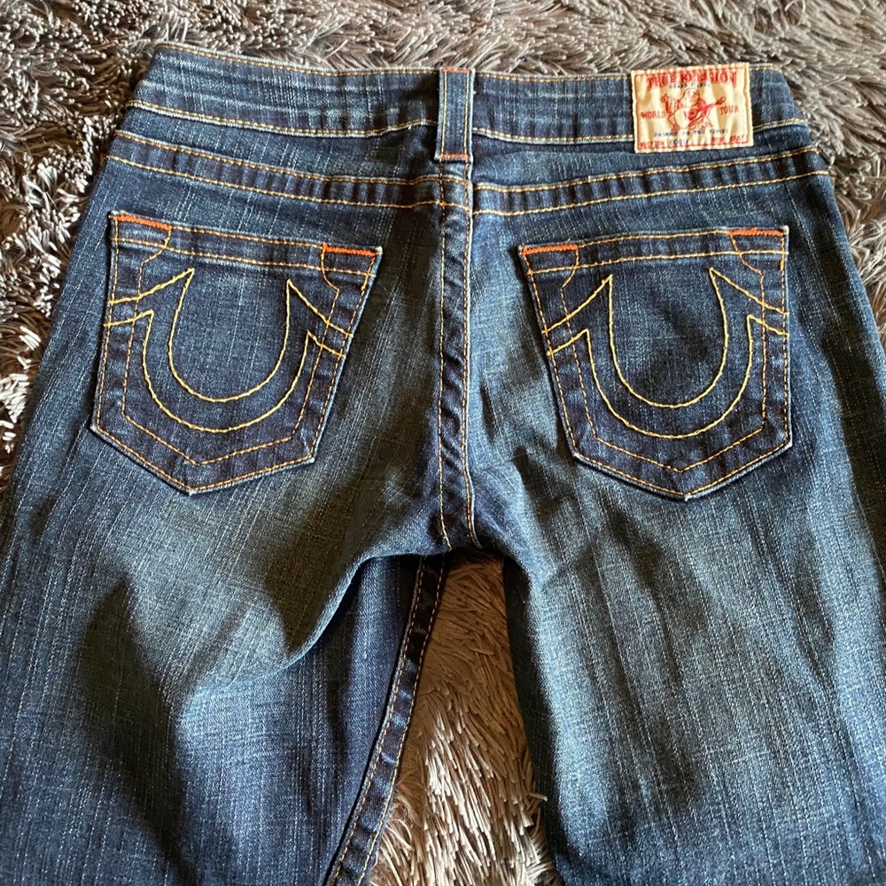 True religion jeans petite fit straight leg